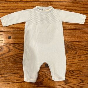 Renro Light Blue Cotton Baby One Piece